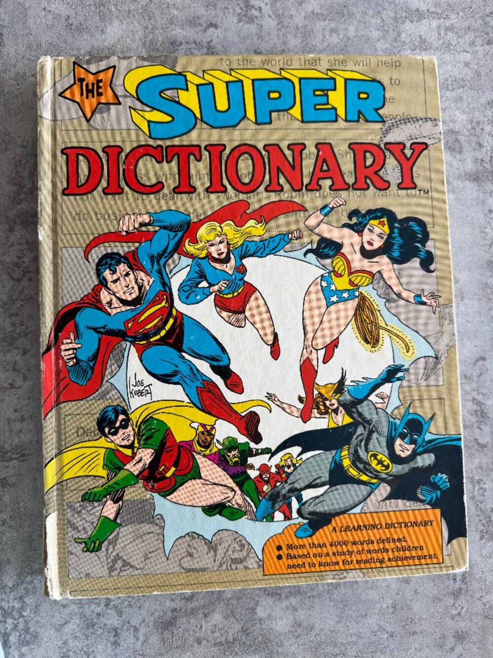 Vintage copy of The Super Dictionary